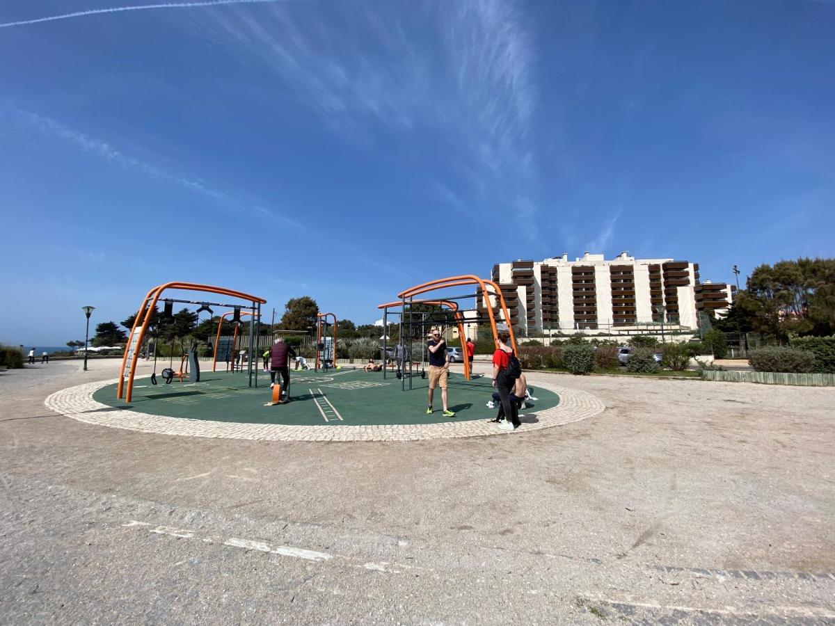 Апартаменты Lujoso Ap Con Piscina Frente Al Mar Кашкайш Экстерьер фото