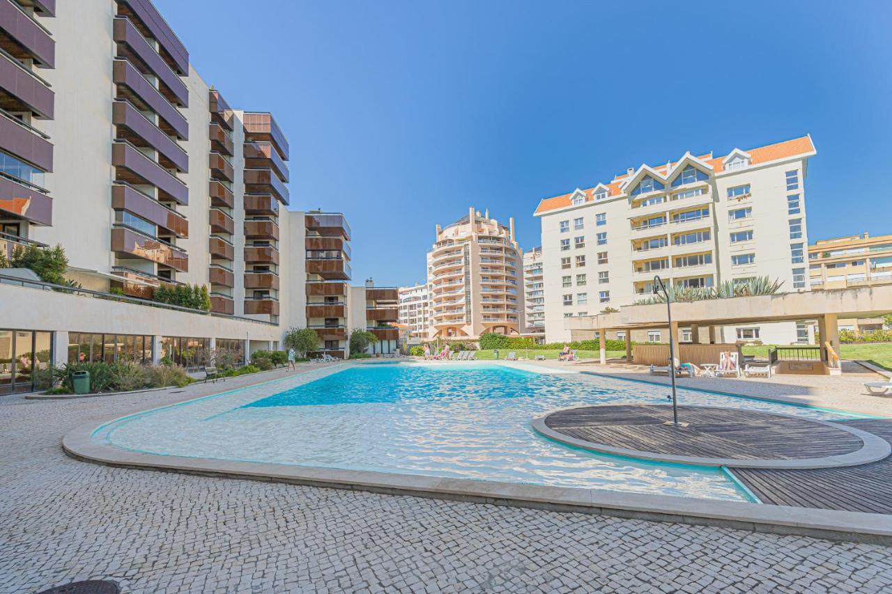 Апартаменты Lujoso Ap Con Piscina Frente Al Mar Кашкайш Экстерьер фото