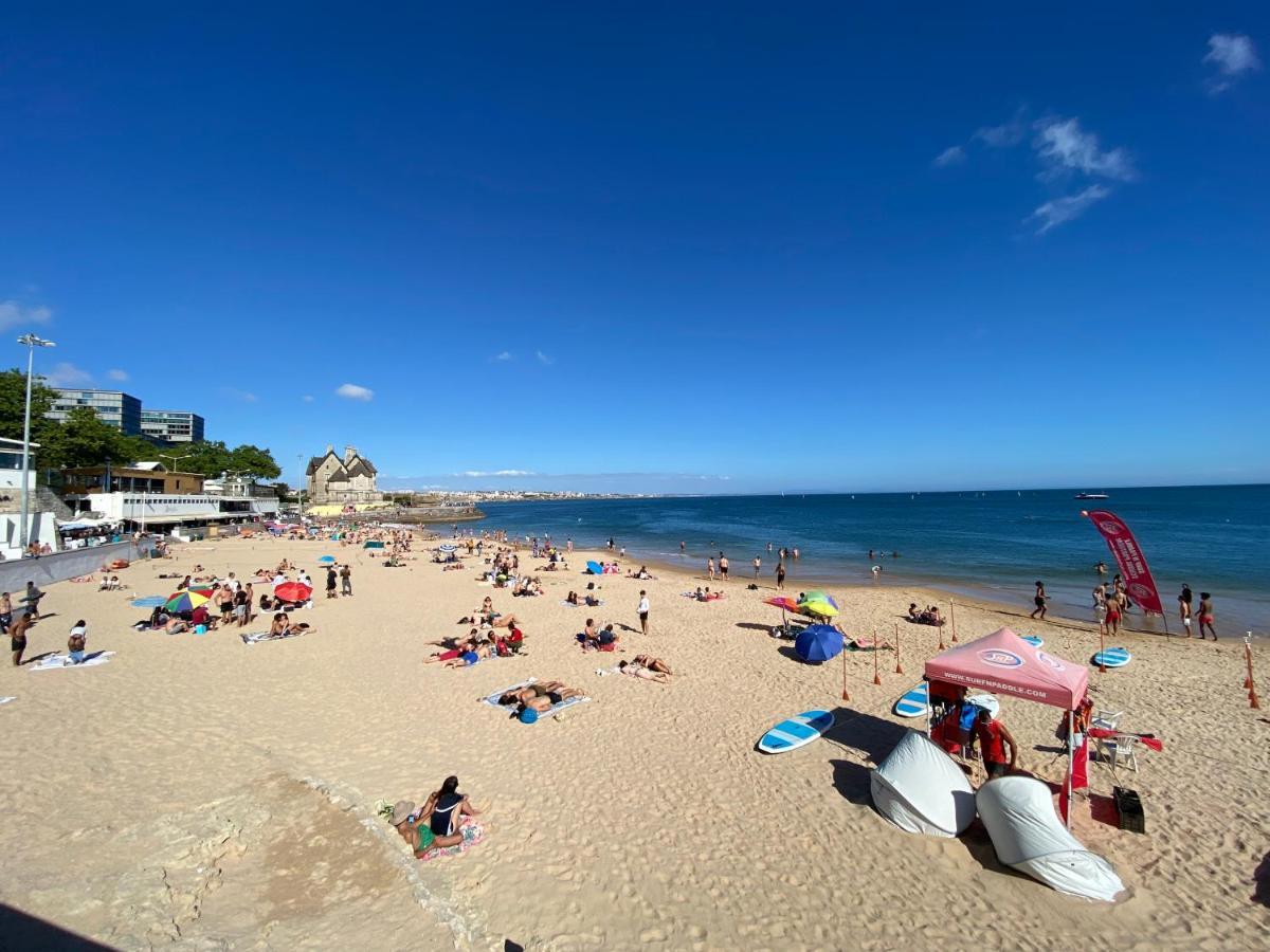 Апартаменты Lujoso Ap Con Piscina Frente Al Mar Кашкайш Экстерьер фото